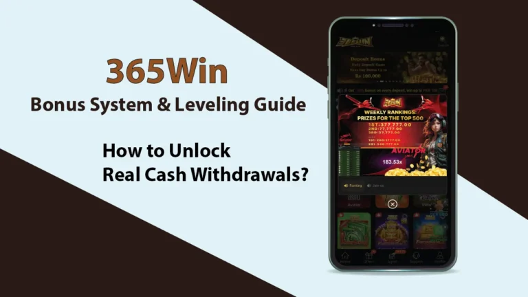 365win bonus guide